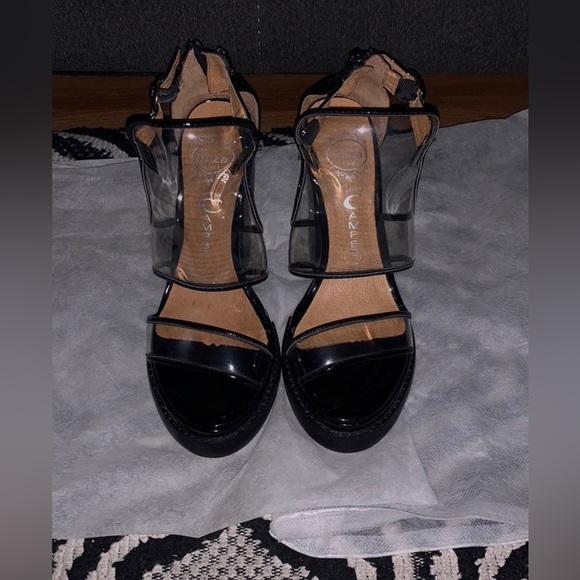 Jeffrey Campbell Shoes - (PLEASE READ!!) Jeffrey Campbell Clear Upper Vinyl Heels